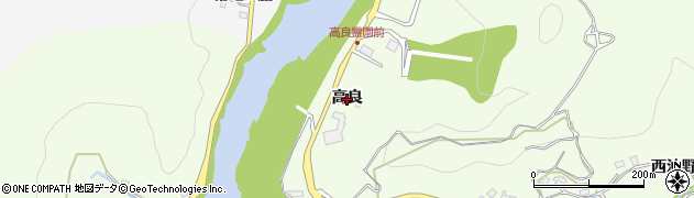 徳島県徳島市飯谷町（高良）周辺の地図