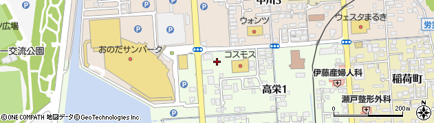 エイブルネットワーク山陽　小野田店周辺の地図