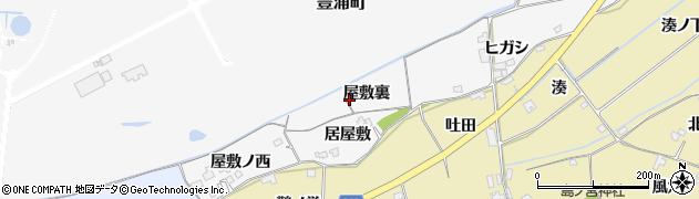 徳島県小松島市和田津開町（屋敷裏）周辺の地図