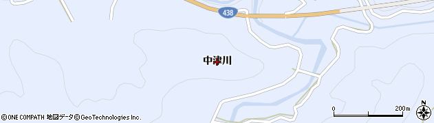 徳島県神山町（名西郡）鬼籠野（中津川）周辺の地図