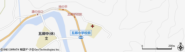 熊野市立五郷小学校周辺の地図