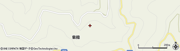 徳島県吉野川市美郷東條28周辺の地図