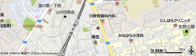 MEDIA CAFE POPYE 下関山の田店周辺の地図