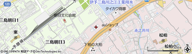 日新火災海上保険株式会社伊予三島サービス支社周辺の地図