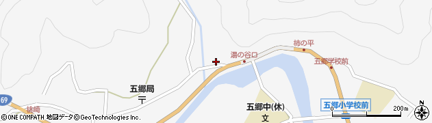 熊野警察署　五郷警察官駐在所周辺の地図