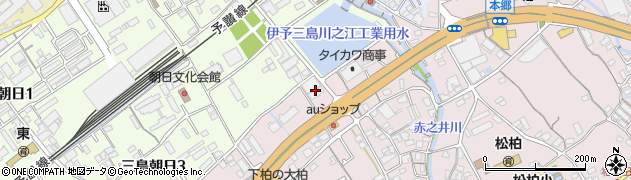 朝日生命保険相互会社　伊予三島営業所周辺の地図