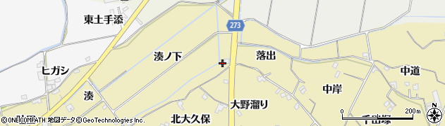 徳島県小松島市坂野町（湊ノ下）周辺の地図