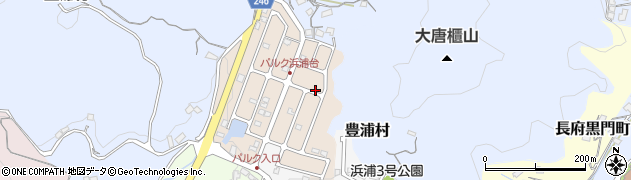 山口県下関市長府浜浦西町6周辺の地図