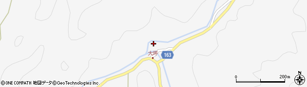愛媛県今治市玉川町鈍川丁周辺の地図