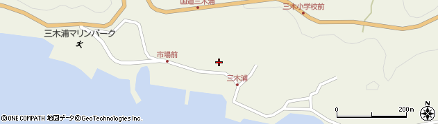 三重県尾鷲市三木浦町125周辺の地図