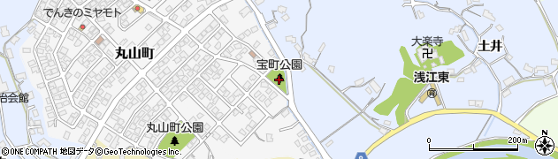 山口県光市宝町12周辺の地図