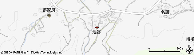 徳島県徳島市多家良町池谷88周辺の地図