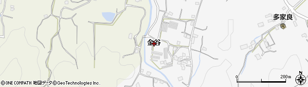 徳島県徳島市多家良町（金谷）周辺の地図