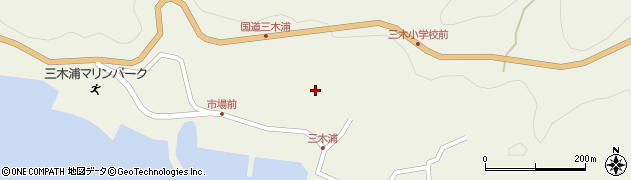 三重県尾鷲市三木浦町243周辺の地図