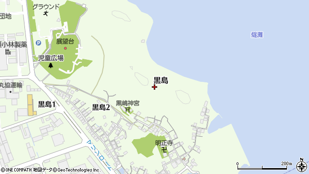 〒792-0892 愛媛県新居浜市黒島の地図