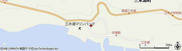 三重県尾鷲市三木浦町2周辺の地図