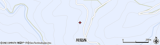 徳島県つるぎ町（美馬郡）貞光（川見西）周辺の地図