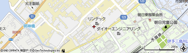 リンテック株式会社三島工場　洋紙製造部仕上課周辺の地図