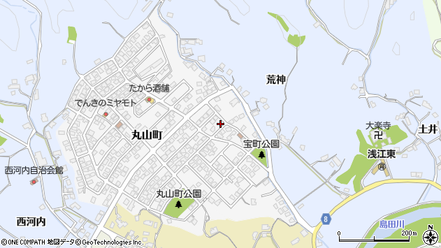 〒743-0042 山口県光市宝町の地図