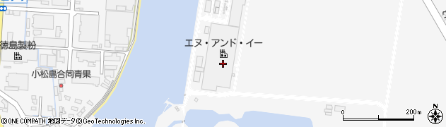 徳島県小松島市和田津開町（北）周辺の地図
