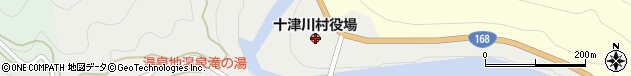 奈良県吉野郡十津川村周辺の地図