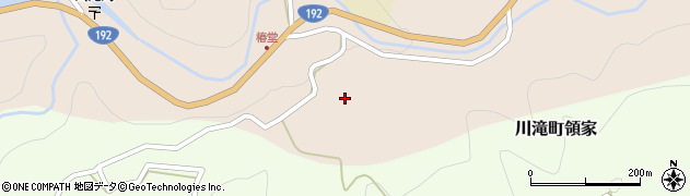 愛媛県四国中央市川滝町下山1772周辺の地図
