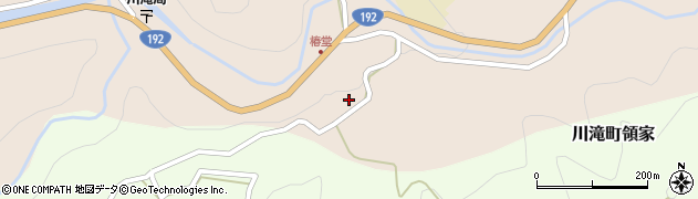 愛媛県四国中央市川滝町下山1853周辺の地図