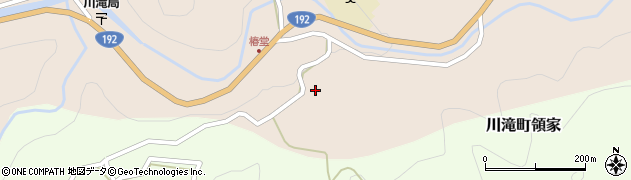 愛媛県四国中央市川滝町下山1764周辺の地図