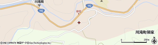 愛媛県四国中央市川滝町下山1889周辺の地図