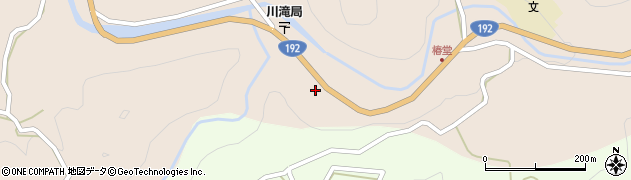 愛媛県四国中央市川滝町下山2015周辺の地図