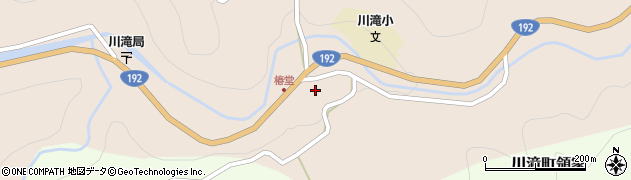 愛媛県四国中央市川滝町下山1891周辺の地図