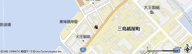 ａｐｏｌｌｏｓｔａｔｉｏｎセルフ四国中央ＳＳ周辺の地図