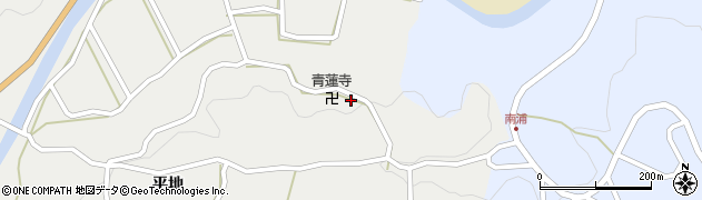 徳島県佐那河内村（名東郡）上（南野）周辺の地図
