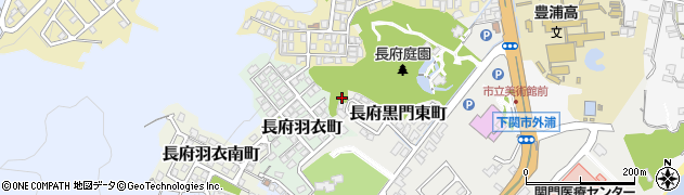屋敷坂公園周辺の地図