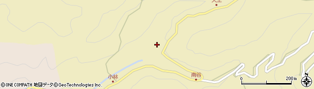 徳島県三好市池田町漆川（天王）周辺の地図