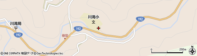 愛媛県四国中央市川滝町下山1908周辺の地図
