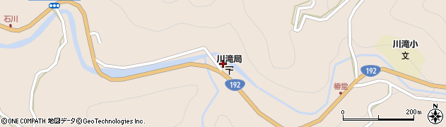 愛媛県四国中央市川滝町下山2021周辺の地図