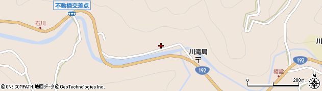 愛媛県四国中央市川滝町下山2040周辺の地図