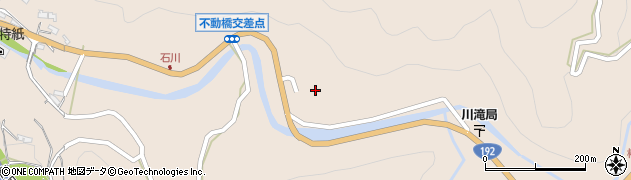 愛媛県四国中央市川滝町下山2067周辺の地図