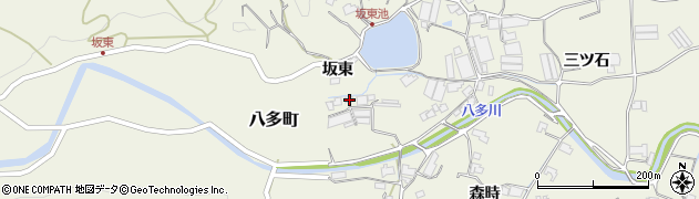 徳島県徳島市八多町坂東47周辺の地図
