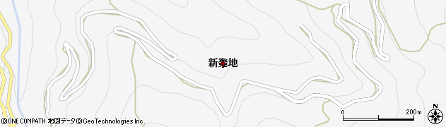 徳島県東みよし町（三好郡）西庄（新発地）周辺の地図