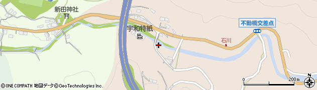 愛媛県四国中央市川滝町下山2245周辺の地図