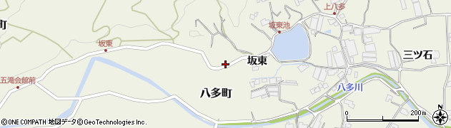 徳島県徳島市八多町坂東24周辺の地図