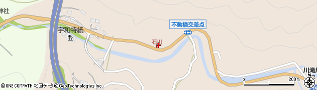 愛媛県四国中央市川滝町下山2284周辺の地図