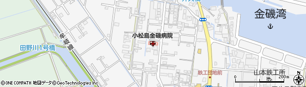 小松島金磯病院周辺の地図