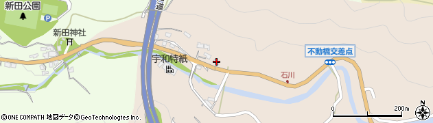 愛媛県四国中央市川滝町下山2340周辺の地図