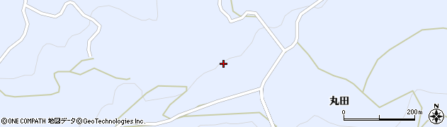 徳島県佐那河内村（名東郡）下周辺の地図