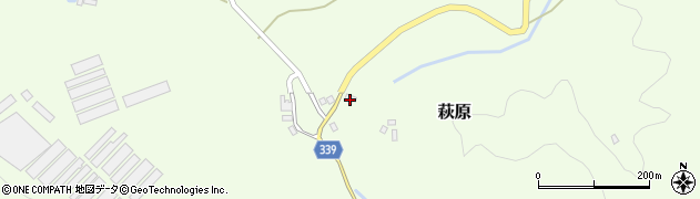 愛媛県松山市萩原289周辺の地図