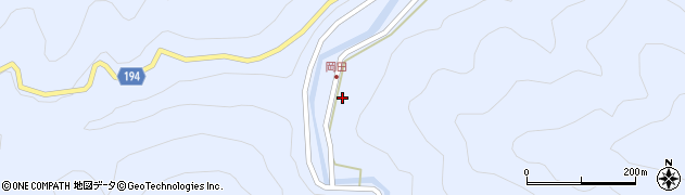 和歌山県日高郡日高川町上初湯川107周辺の地図
