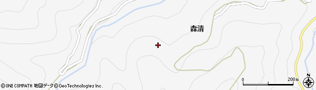 徳島県東みよし町（三好郡）西庄（国政）周辺の地図